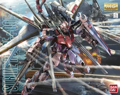 Bandai 5062888 Strike Rouge + Ootori Orb Mobile Suit MBF-02+EW454F MG 1/100 Scale Model Kit
