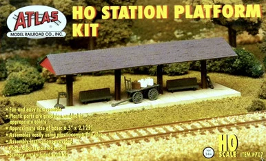 Atlas Model Railroad 707 HO Station Platform Kit
