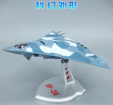 J-36 Stealth Fighter Chinese Air Force AF1-0323 Scale 1:100