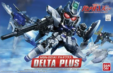 Bandai 5060676 #379 SDBB MSN-001A1 Delta Plus Model Kit