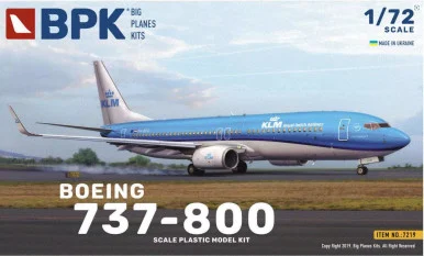 1/72 Big Planes Kits 737-800 KLM - BPK72019