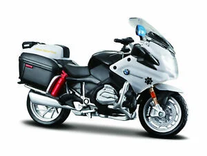 BMW R1200RT California Highway Patrol (Black / White) 1:18 Scale Diecast Motorcycle - Maisto