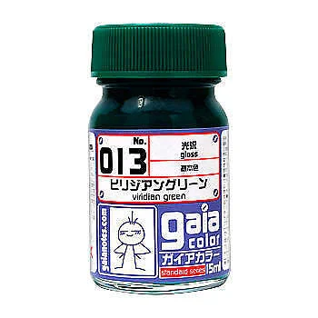 Gaia Base Color 013 Gloss Viridian Green - 15ml