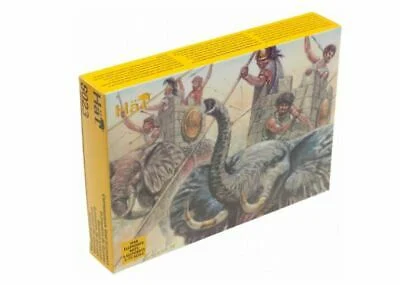Carthaginian War Elephants 1/72 Scale Plastic Model Figures - HaT Industries