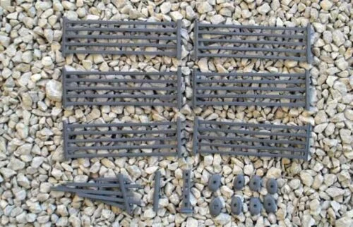 5 Bar Fencing 28mm Scale Scenery - Renedra Limited