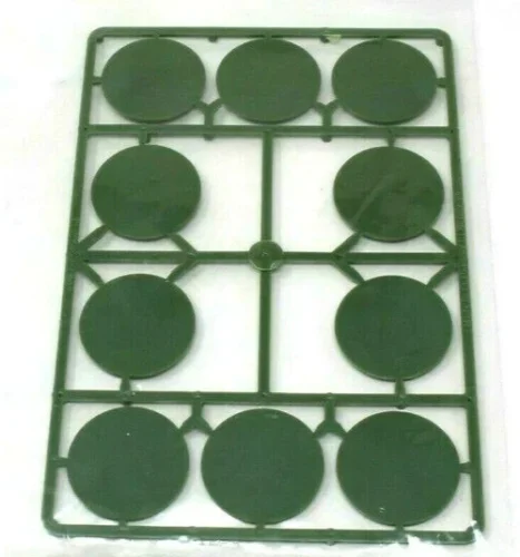 40 mm Round Plastic Bases (10) - Renedra Limited