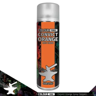 Colour Forge Spray: Convict Orange (500ml) - Colour Forge - CRF