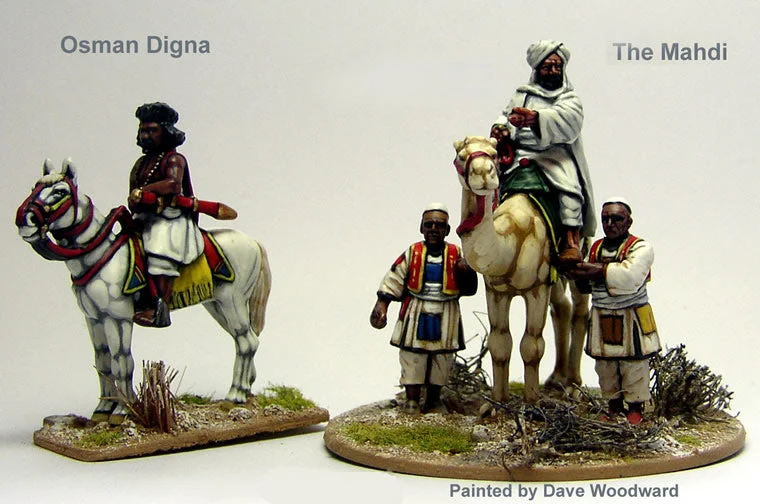 Sudan The Mahdi Mounted, 28 mm Scale Model Metal Figures - Perry Miniatures