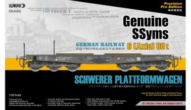 1/35 Sabre Model Genuine SSyms German Railway SCHWERER PLATTFORMWAGEN