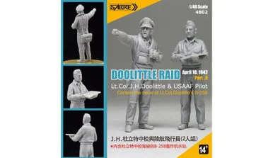 1/48 Sabre Model DOOLITTLE RAID Part.A Lt.Col.J.H.Doolittle & USAAF Pilot