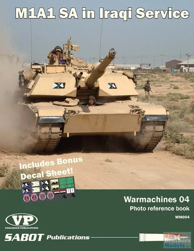 SABWM004 SABOT/Verlinden Publications Warmarchines #4: M1A1 SA in Iraqi Service - SABOT Publications