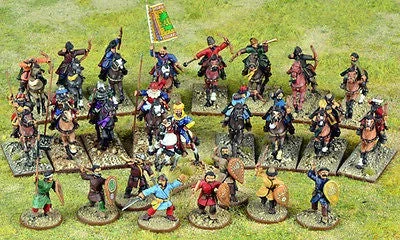 SAGA Saracen Starter Warband, 28 mm Scale Metallic Figures - Gripping Beast