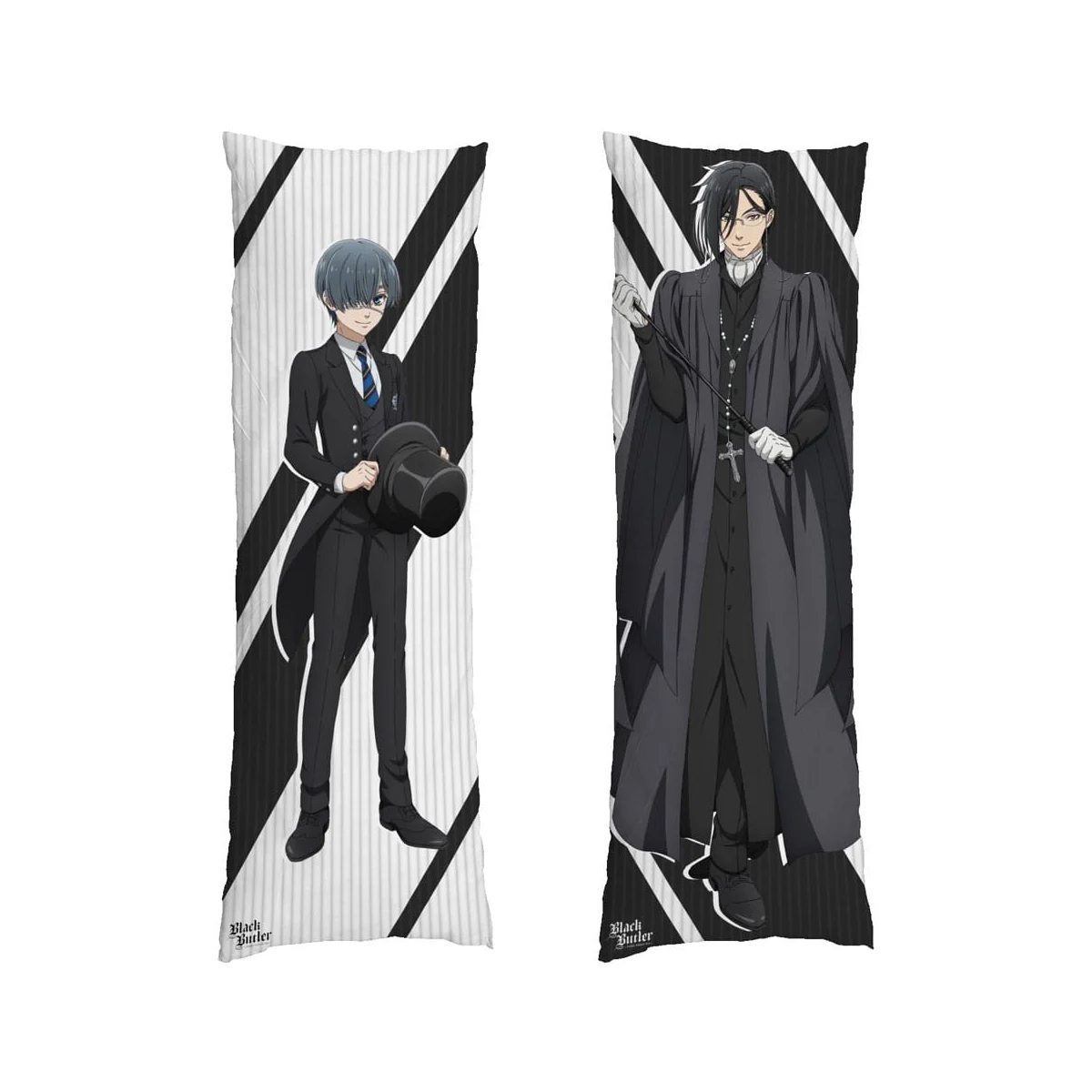 Black Butler Dakimakura Sebastian & Ciel Pillowcase 150 x 50 cm - Sakami Merchandise
