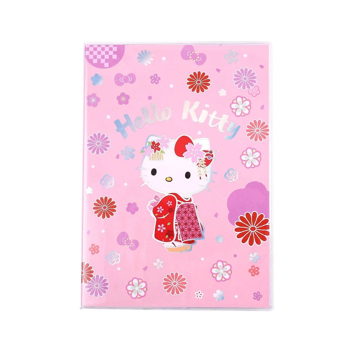 Sanrio notebook Hello Kitty Kimono Holographic Checkered - Sakami Merchandise