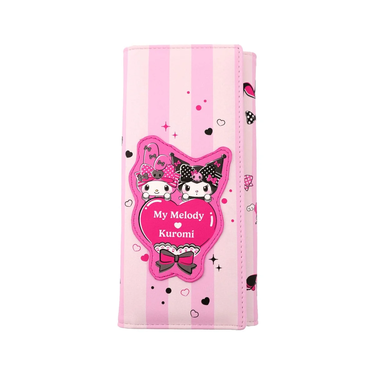 Sanrio coin purse Pink Black Party Series Kuromi & My Melody - Sakami Merchandise