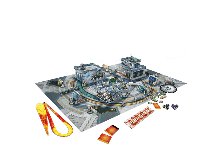 Infinity Sálvora Governmental Complex Scenery Pack - Corvus Belli