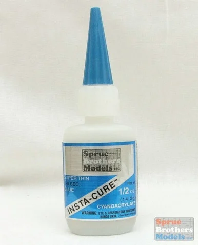 SBMBSI101 SB Models Insta-Cure Super Thin Cyanoacrylate (CA) Glue 1/2oz #BSI101