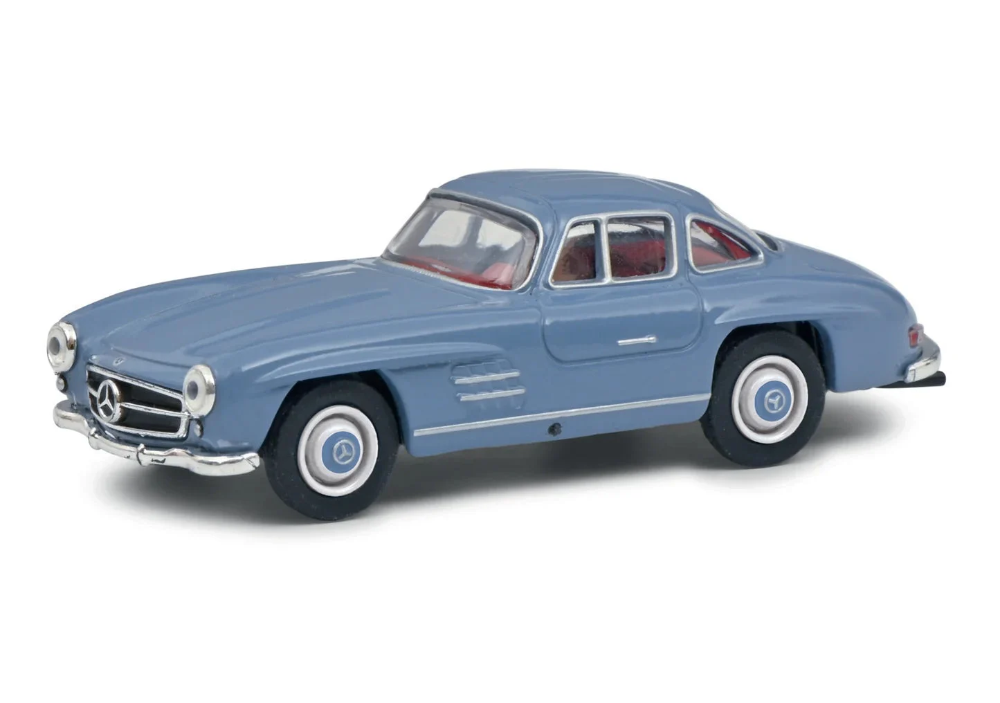 Schuco Mercedes-Benz 300 SL (Blue), 1:64 Scale Diecast Model