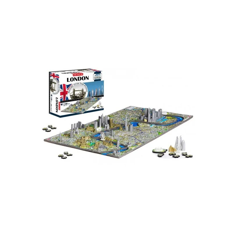 Jigsaw Puzzle London 4D Cityscape - SCIENTIFIC-FRANCE
