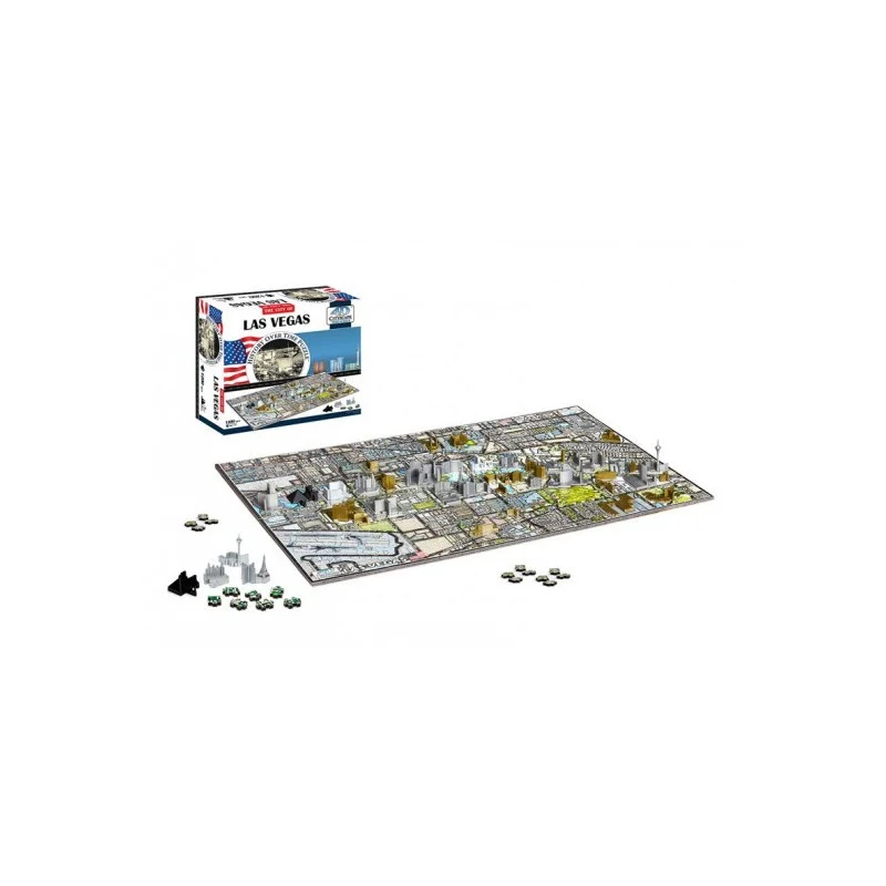 Jigsaw Puzzle Las Vegas 4D Cityscape - SCIENTIFIC-FRANCE