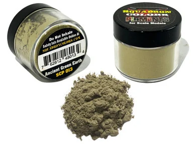 Squadron Pigments Ancient Green Earth 20g - Squadron Colors