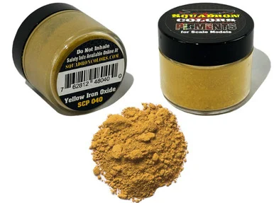 Squadron Pigments Yellow Iron Oxide 20g - Squadron Colors