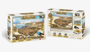 4D Puzzle 62036 Scratch Off History Puzzle Boston - 4D Cityscape