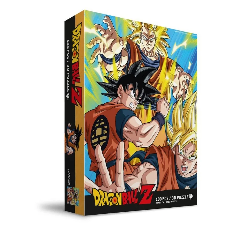 Dragon Ball Z Puzzle 3D effect Goku Saiyan (100 pieces) - SD Toys