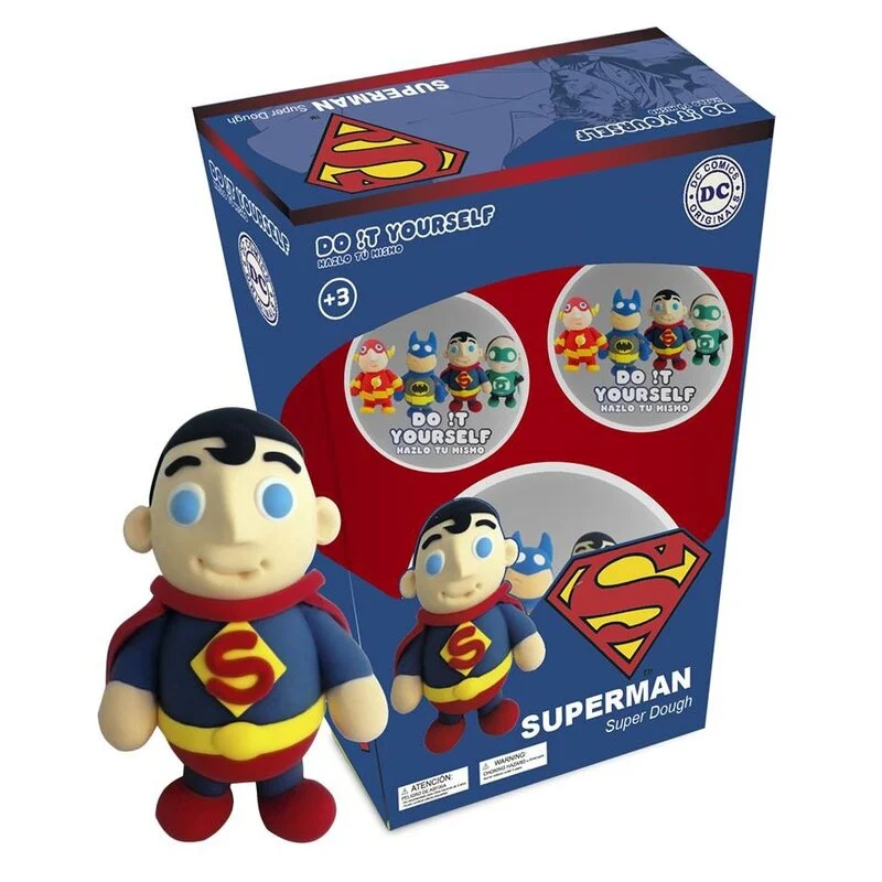 DC Comics D!Y Super Dough Modelling Clay Superman - SD Toys