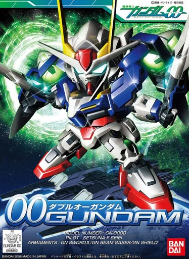 Bandai 5060683 #316 SDBB Senshi 00 Gundam Model Kit