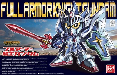 Bandai 5062221 #393 SD LegendsBB Full Armor Knight Gundam Model Kit