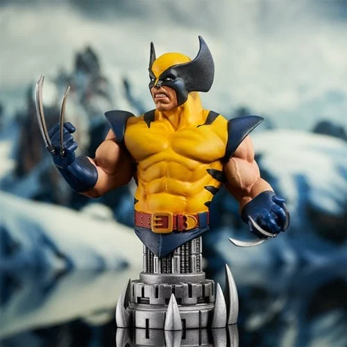 SDCC 2024 Marvel Comic Yellow Wolverine Bust - Diamond Select