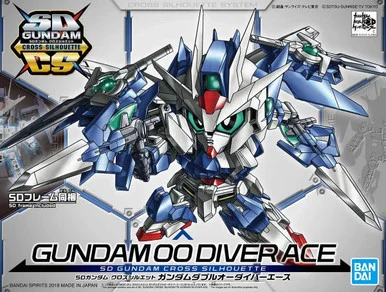 Bandai 5055343 #06 SD Gundam 00 Diver Ace Model Kit