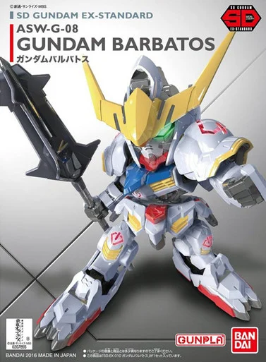 Bandai 5065624 #10 SDEX ASW-G-08 Gundam Barbatos Model Kit