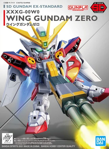 Bandai 5061786 SDEX #18 Wing Gundam Zero Model Kit
