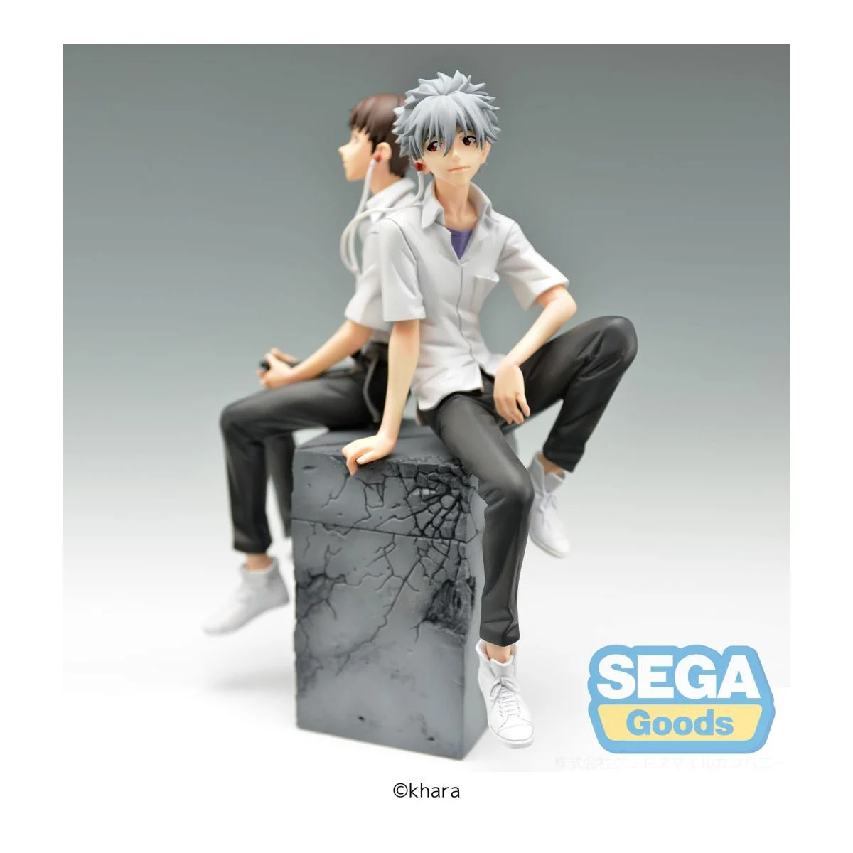 EVANGELION - Shinji & Kaworu "Kaworu Version" - Fig. Vignetteum 17cm Figurine