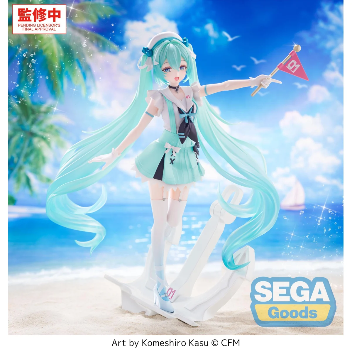 HATSUNE MIKU - Hatsune Miku "Sailor" - Figurizma figure 24cm Figurine