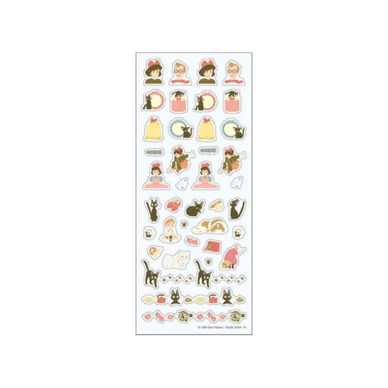 Kiki the little witch stickers 2024 - Semic