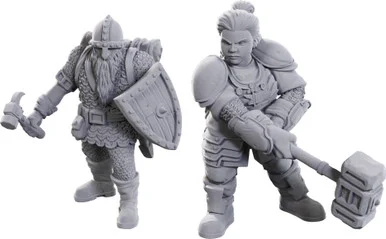 D&D 50th Anniversary Nolzur's Marvelous Unpainted Minis - Dwarves