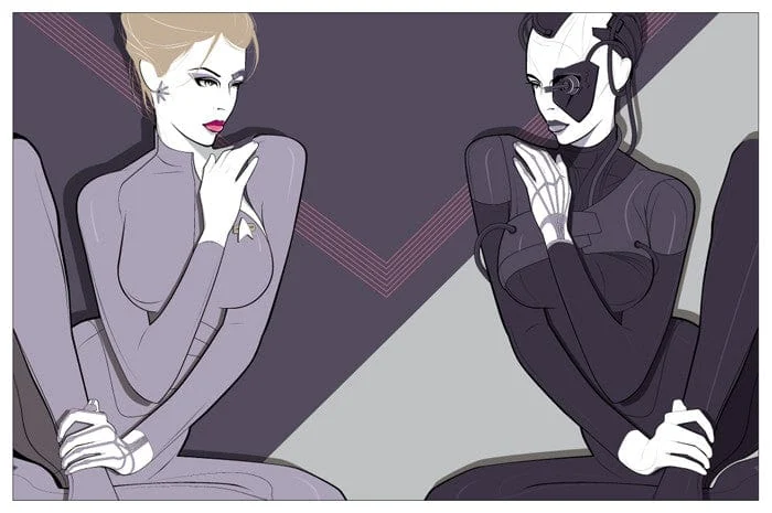 Star Trek Voyager: Seven of Nine Art Print - Craig Drake