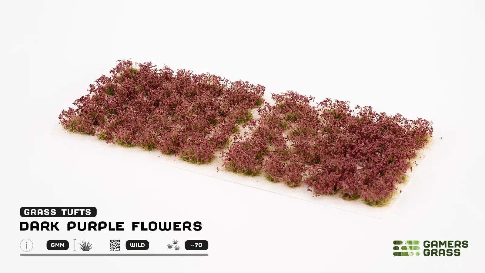 Dark Purple Flowers Tuft Set 6mm - Gamers Grass