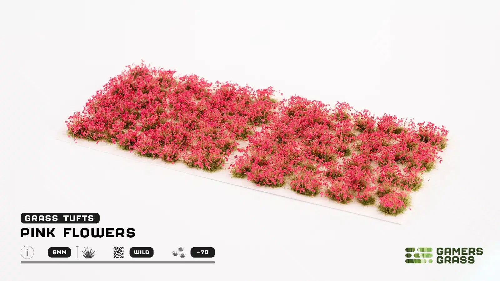 Pink Flowers Tuft Set 6mm - Gamers Grass