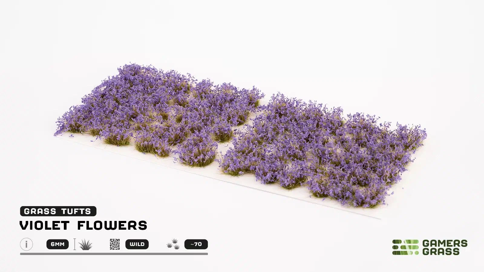 Violet Flowers Tuft Set 6mm - Gamers Grass