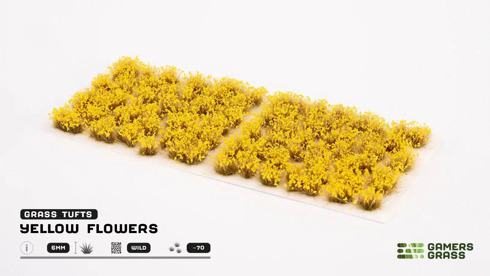 Yellow Flowers Tuft Set 6mm - Gamers Grass