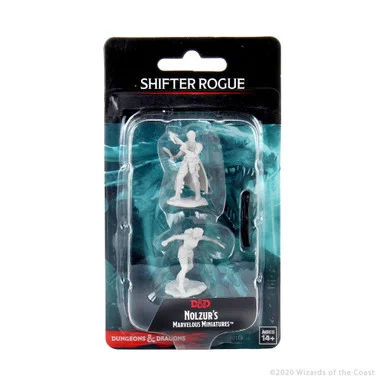 Wizkids 90148 Dungeons & Dragons Nolzur`s Marvelous Unpainted Miniatures: Shifter Rogue Female