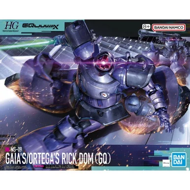 1/144 HG #9 Gaia's/Ortega's Rick Dom (GQ) "Gundam GQuuuuuuX" - Bandai - BAN