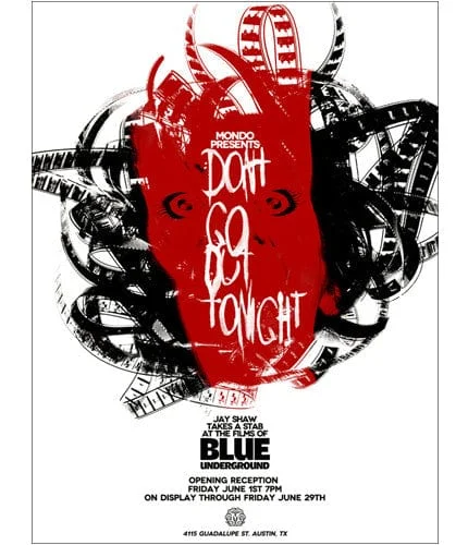 Don't Go Out Tonight Show Poster - Jay Shaw