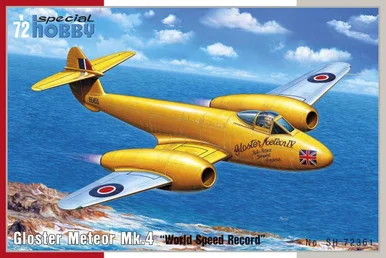 1/72 Special Hobby Gloster Meteor Mk.4 World Speed Record