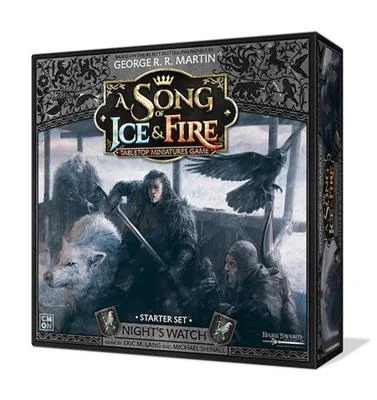 A Song of Ice & Fire Night’s Watch Starter Miniatures Game Set - CMON