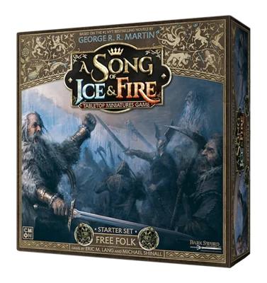 A Song of Ice & Fire Free Folk Starter Miniatures Game Set - CMON